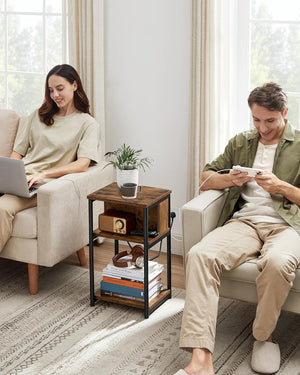 Side Table with Power Outlets - Karrari