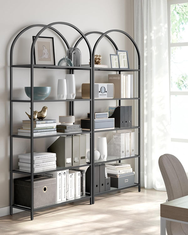 5-Tier Tempered Glass Standing Shelf - Karrari