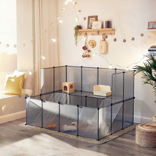 Guinea Pig Playpen, DIY Hutch Cage for Small Pet
