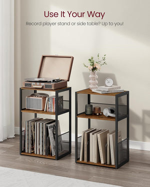 3-Tier Side Table, End Table for Living Room - Karrari