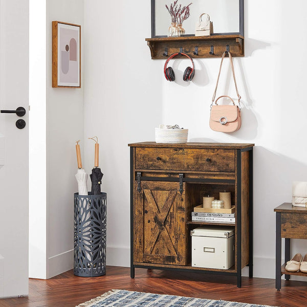 Sideboard with Sliding Barn Door - Karrari