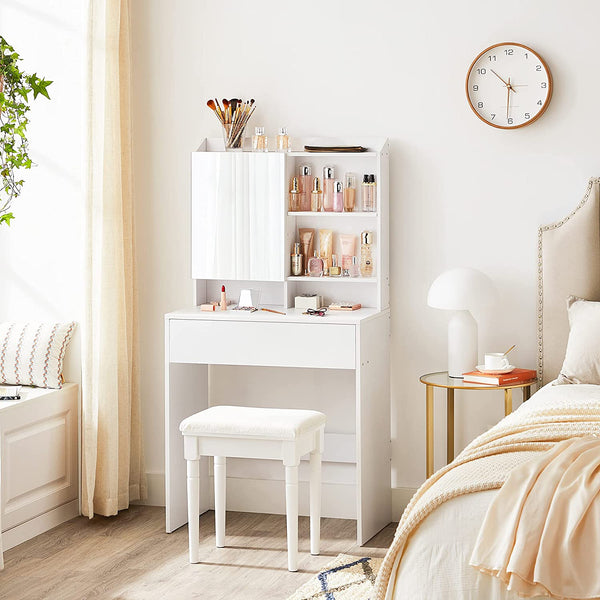 Dressing Table with Mirror & Storage - Karrari