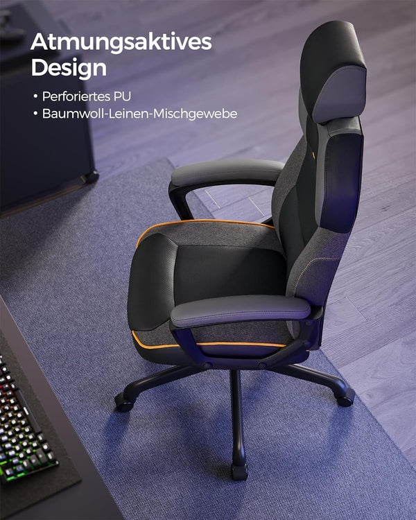 Office & Gaming Chair – Adjustable, Padded, Comfortable - Karrari