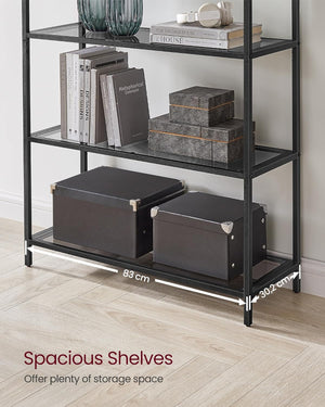 5-Tier Tempered Glass Standing Shelf - Karrari
