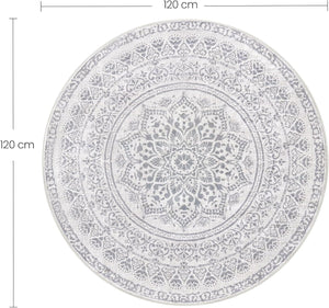 Boho Round Rug (120cm) - Karrari