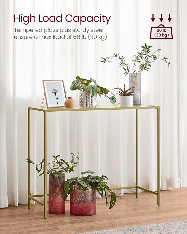 Light Gold Console Table - Karrari