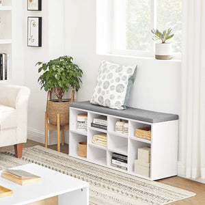 Shoe Bench with Cushion