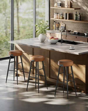 Set of 2 Kitchen Bar Stools