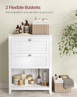 Bathroom Storage Cabinet with Drawers & Baskets - Karrari