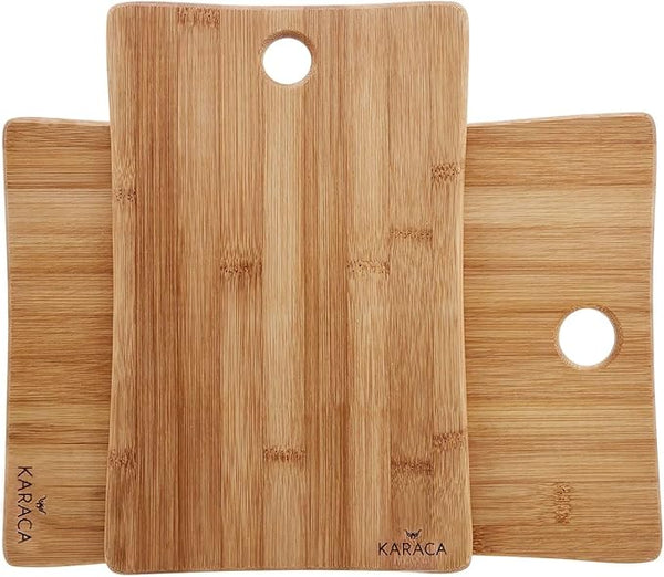 Karaca Bamboo Cutting Board Set – 2 Piece - Karrari