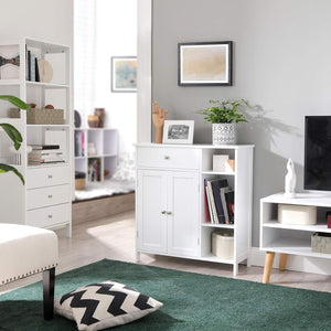 Floor Cabinet with Adjustable Shelves