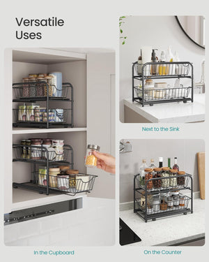 2-Tier Under Sink Storage Organiser - Karrari