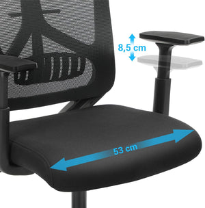 Ergonomic Office & Desk Chair with Lumbar Support - Karrari