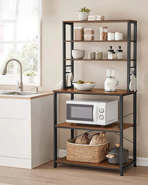 6-Tier Kitchen Storage Rack Shelf