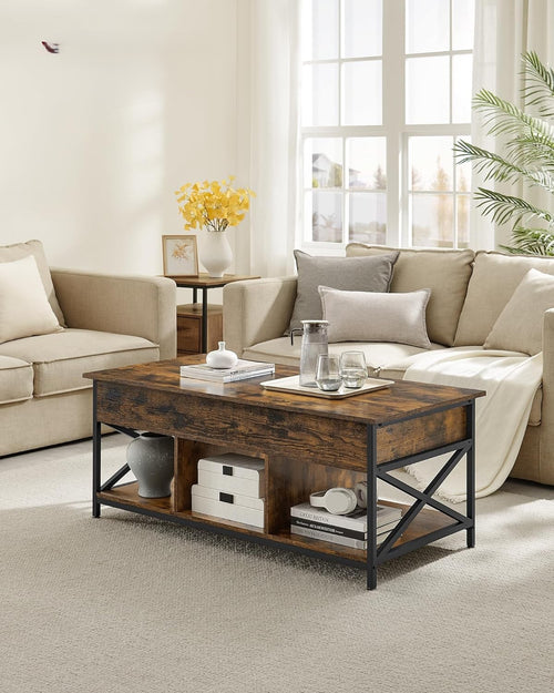 Lift-Top Coffee Table with Storage - Karrari