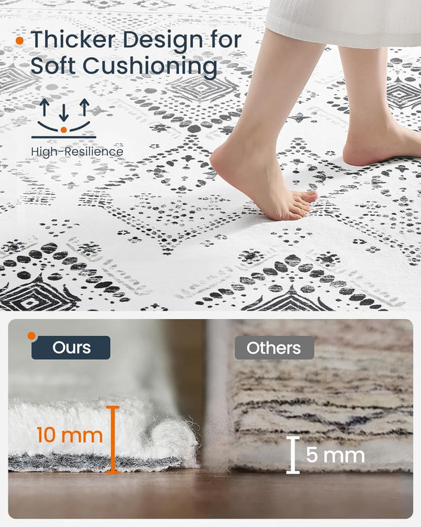 Boho Area Rug – Non-Slip (214x153cm)