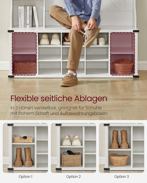 Entryway Coat Rack with Shoe Storage - Karrari