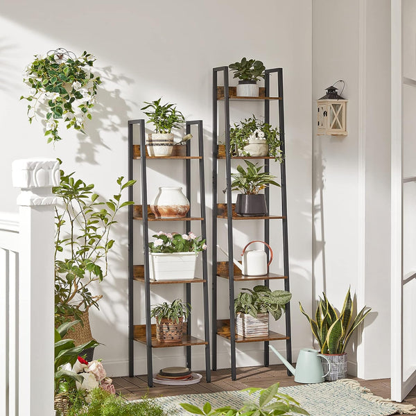 5-Tier Slim Bookshelf - Karrari