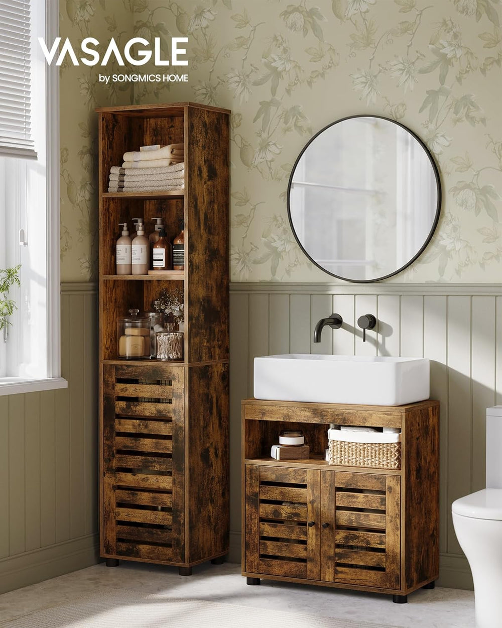 Under Sink Cabinet – Storage with Adjustable Shelf - Karrari