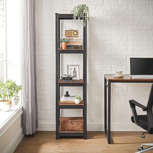 Industrial Storage Rack – 5 Adjustable Shelves, (37x37x150cm) - Karrari