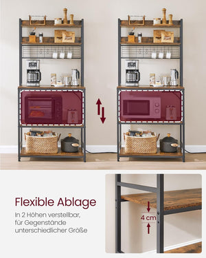 Kitchen Shelf with Sockets - Karrari