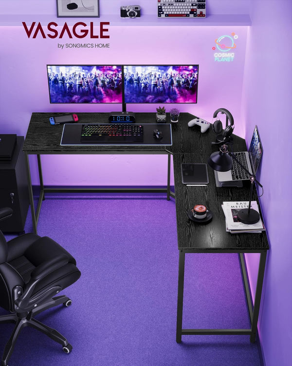 L-Shaped Desk for Home Office & Gaming Setup - Karrari