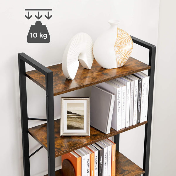 6-Tier Industrial Bookshelf - Karrari