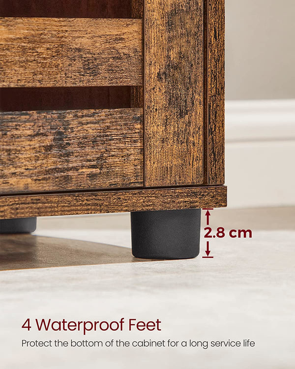 Tall Storage Cabinet with Shelves - Karrari