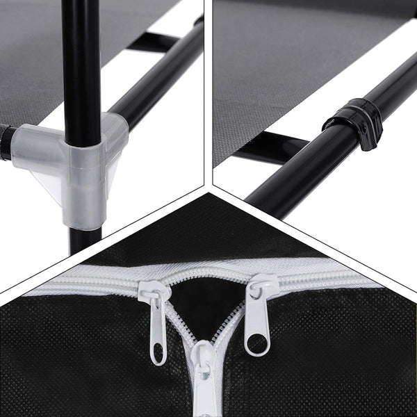 Fabric Wardrobe – Foldable Closet with Hanging Rail