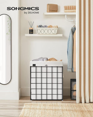90L Foldable Laundry Basket - Removable Bag - Karrari