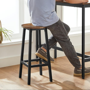 Industrial Bar Table & Stool Set
