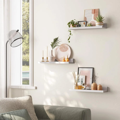 3 Piece Floating Wall Shelves
