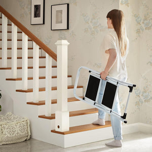 2-Step Folding Ladder with Safety Lock - Karrari