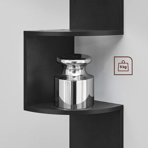 Wall-Mounted Corner Shelf with Shelves - Karrari