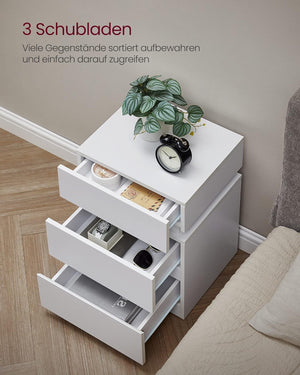LED Nightstand – Adjustable Colours & Storage - Karrari