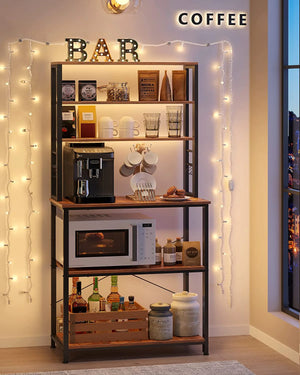 6-Tier Kitchen Storage Rack Shelf
