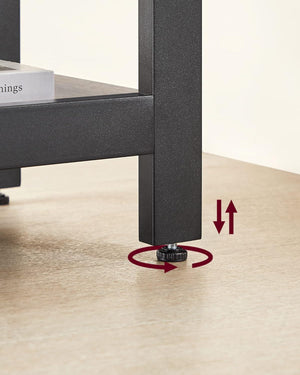L-Shaped Corner Gaming Desk with Storage Shelves - Karrari