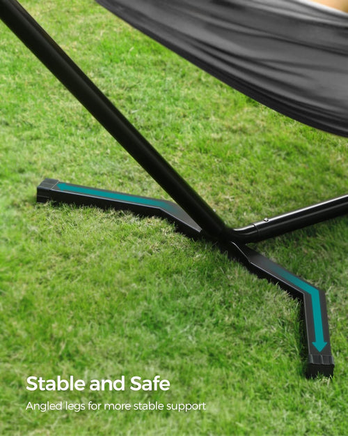 Freestanding Hammock with Adjustable Metal Frame