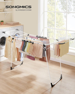 Winged Clothes Airer for Clothes, Towels & Linens - Karrari