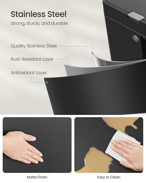 3-Compartment Kitchen Bin (2×17L + 26L) - Karrari
