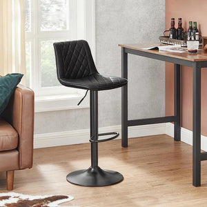 Height-Adjustable Bar Stools Set of 2 - Karrari