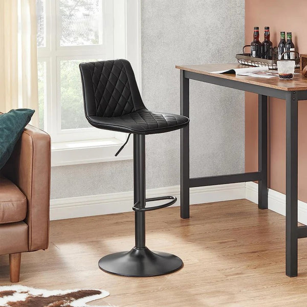Height-Adjustable Bar Stools Set of 2 - Karrari