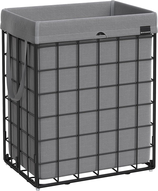 Laundry Hamper, 23.8 Gal (90L) Laundry Basket, Collapsible Clothes Hamper - Karrari