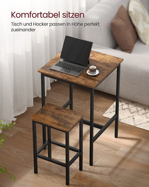 Square Bar Table Set - Karrari