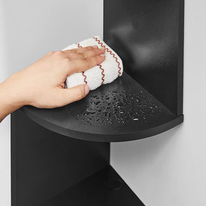 Wall-Mounted Corner Shelf with Shelves - Karrari