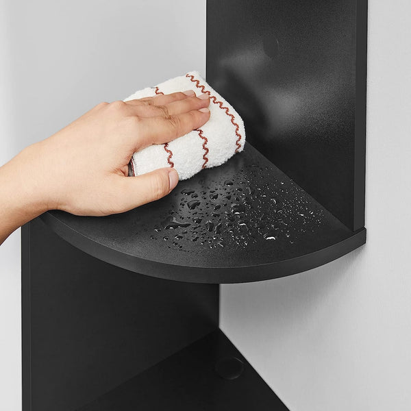 Wall-Mounted Corner Shelf with Shelves - Karrari