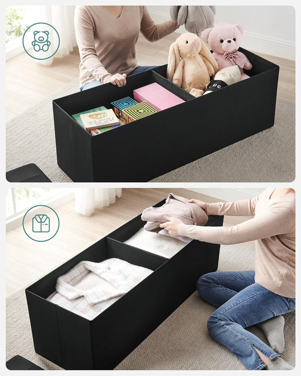 Storage Ottoman Bench with Lid