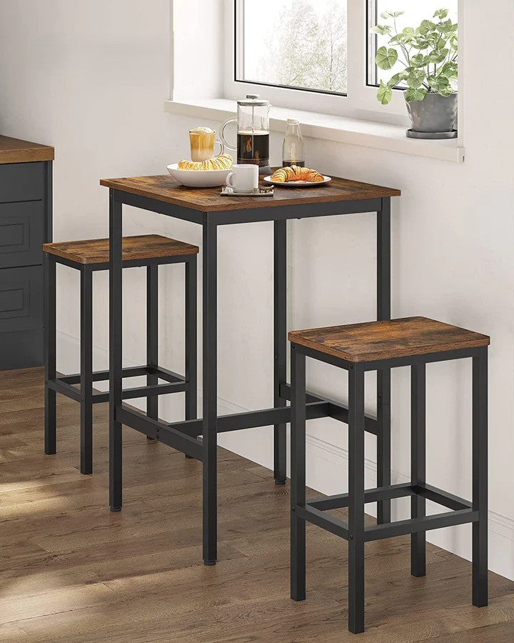 Square Bar Table Set - Karrari