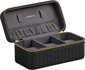 Travel Watch Box for 3 Watches – PU Leather - Karrari