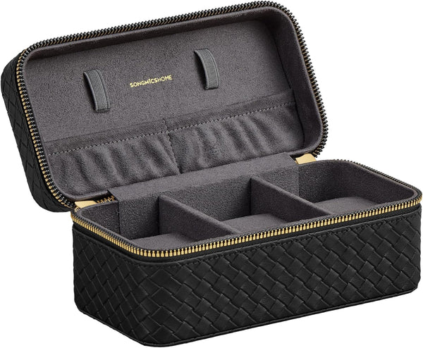 Travel Watch Box for 3 Watches – PU Leather - Karrari